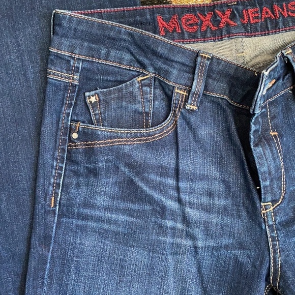 MEXX JEANS CLASSIC FIT HIGH RISE STRAIGHT LEG WOMENS JEANS 33x30 - Picture 4 of 11